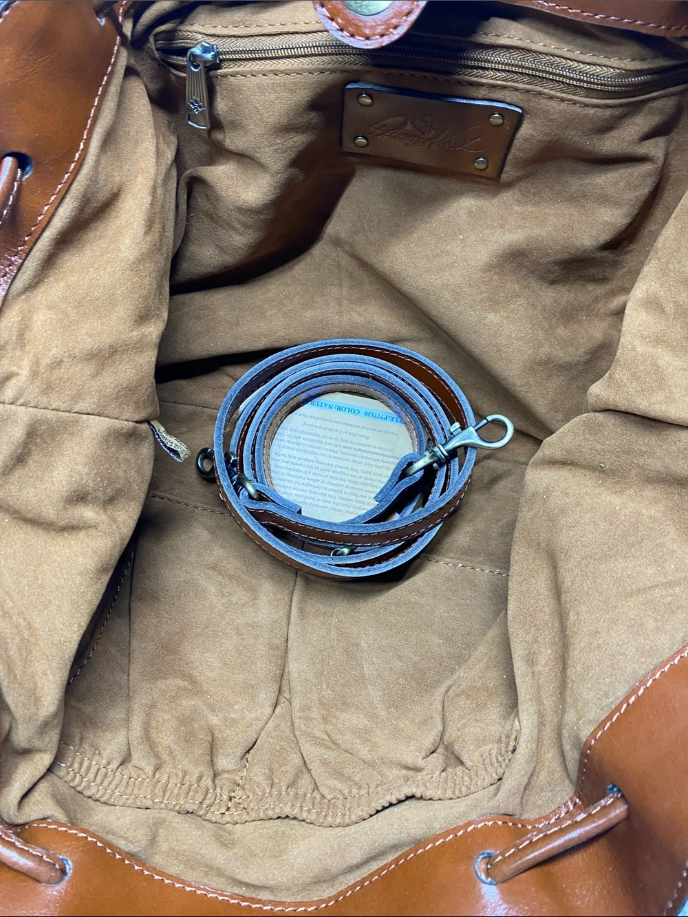 NWT Patricia Nash Cantinella-Natural - Picture 4 of 6